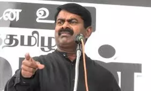 सीमन ने तमिलों का गौरव बढ़ाने के लिए मोदी पर निशाना साधा सीमन ने तमिलों का गौरव बढ़ाने के लिए मोदी पर निशाना साधा