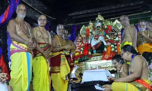 Bhadrachalam में श्री राम पट्टाभिषेकम मनाया गया