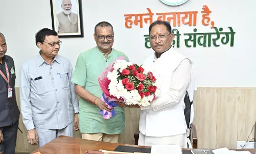 CM विष्णुदेव साय से निगम-मंडल के नवनियुक्त अध्यक्षों ने की सौजन्य भेंट