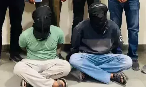 Chandigarh: मोहाली में बड़ी कार्रवाई, लॉरेंस-रोहित गोदारा गैंग के दो शूटर दबोचे गए Chandigarh: मोहाली में बड़ी कार्रवाई, लॉरेंस-रोहित गोदारा गैंग के दो शूटर दबोचे गए