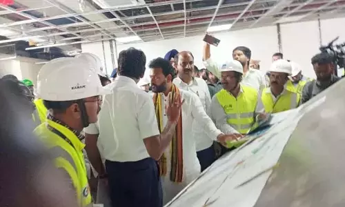 भोगापुरम हवाईअड्डे का काम 71% पूरा: Ram Mohan Naidu