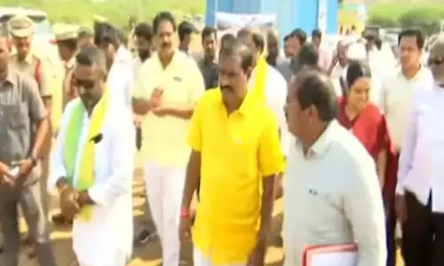 जगन को रायलसीमा में प्रवेश का कोई अधिकार नहीं: Minister Nimmala जगन को रायलसीमा में प्रवेश का कोई अधिकार नहीं: Minister Nimmala