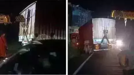 kerala: एमसी रोड पर जीप-लॉरी की टक्कर में दो लोगों की मौत, तीन घायल kerala: एमसी रोड पर जीप-लॉरी की टक्कर में दो लोगों की मौत, तीन घायल