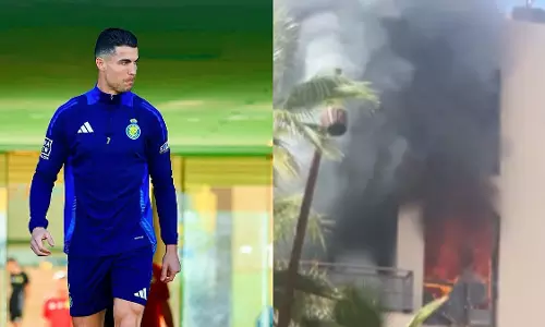 मोरक्को में क्रिस्टियानो रोनाल्डो के पेस्टाना CR7 होटल में लगी आग