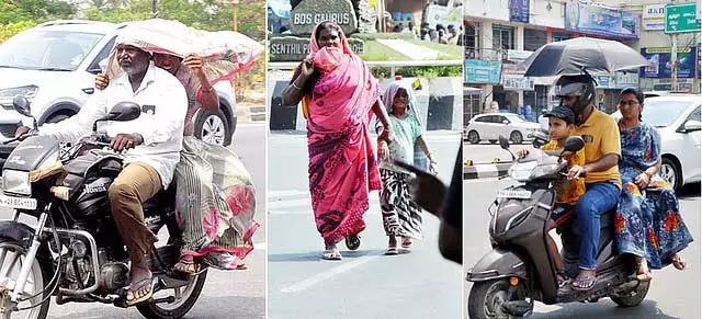 सलेम में गर्मी का तापमान 101.7 डिग्री पहुंचा: लोग चिंतित सलेम में गर्मी का तापमान 101.7 डिग्री पहुंचा: लोग चिंतित