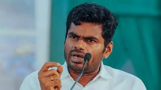 नीट छूट: सर्वदलीय बैठक में भाग नहीं लेगी भाजपा! - Annamalai नीट छूट: सर्वदलीय बैठक में भाग नहीं लेगी भाजपा! - Annamalai