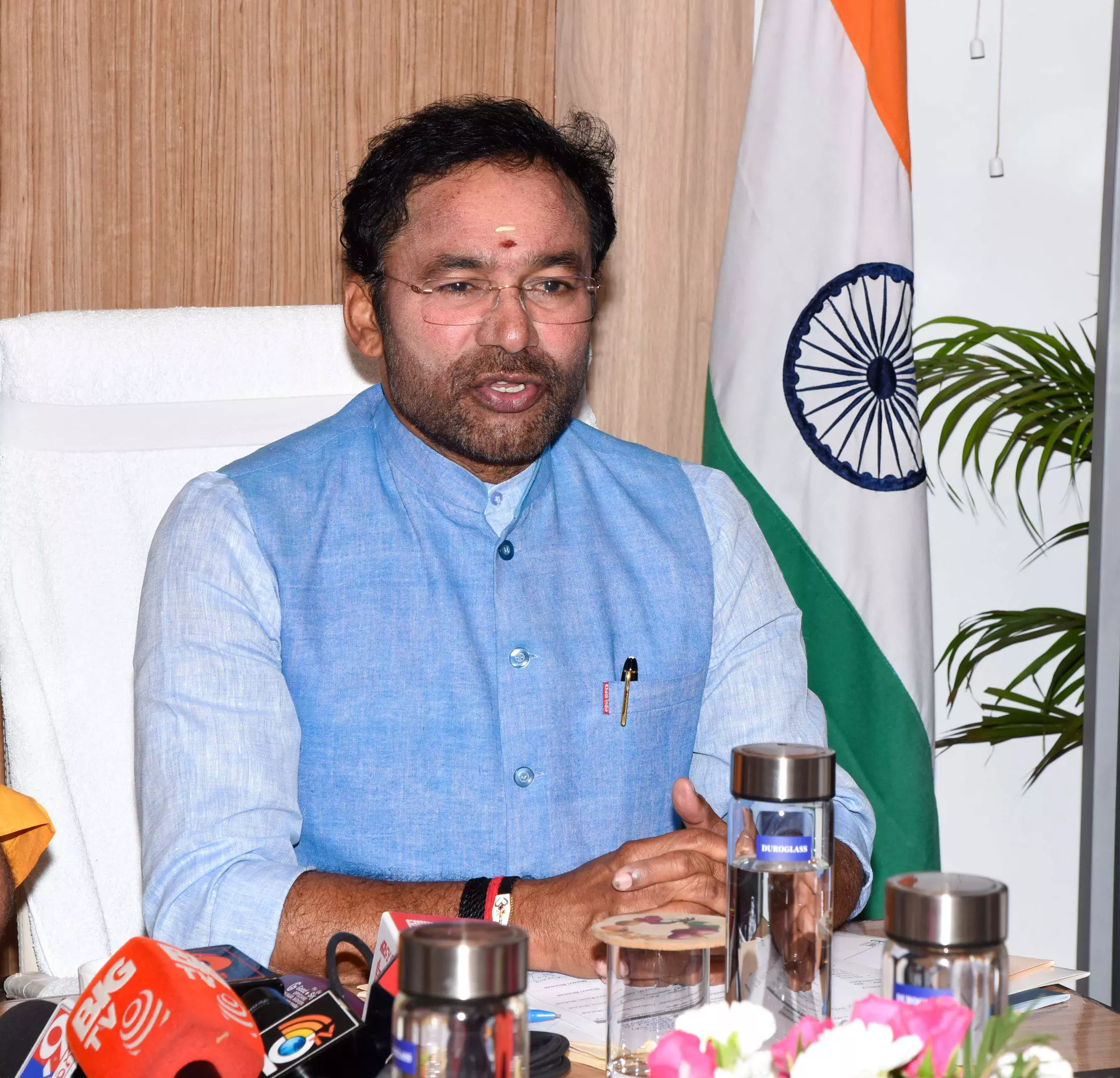 केंद्रीय कोयला मंत्री किशन रेड्डी कल कोरबा दौरे पर केंद्रीय कोयला मंत्री किशन रेड्डी कल कोरबा दौरे पर