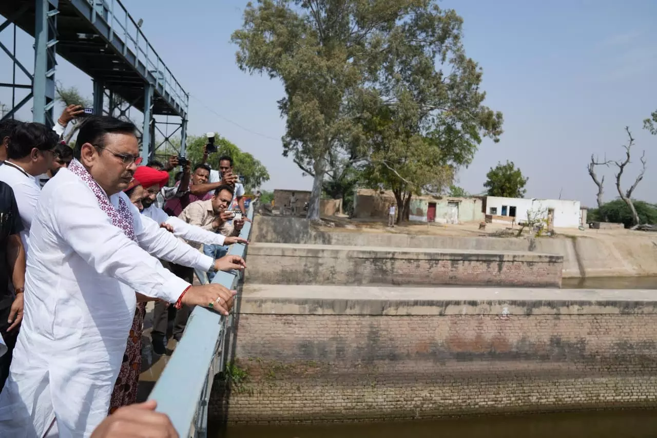 Jaipur: राजस्थान सीएम भजनलाल शर्मा ने किया डबवाली का दौरा Jaipur: राजस्थान सीएम भजनलाल शर्मा ने किया डबवाली का दौरा