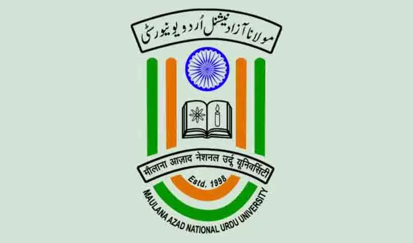 मौलाना आज़ाद नेशनल Urdu University के छात्रों ने वक्फ (संशोधन) अधिनियम के खिलाफ़ विरोध प्रदर्शन किया मौलाना आज़ाद नेशनल Urdu University के छात्रों ने वक्फ (संशोधन) अधिनियम के खिलाफ़ विरोध प्रदर्शन किया