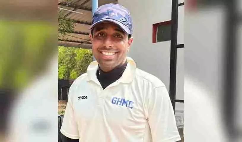 विश्वजीत, विष्णु, किरण के शतकों से GHMC ने एचसीए लीग क्रिकेट में IICT स्टाफ क्लब को हराया विश्वजीत, विष्णु, किरण के शतकों से GHMC ने एचसीए लीग क्रिकेट में IICT स्टाफ क्लब को हराया
