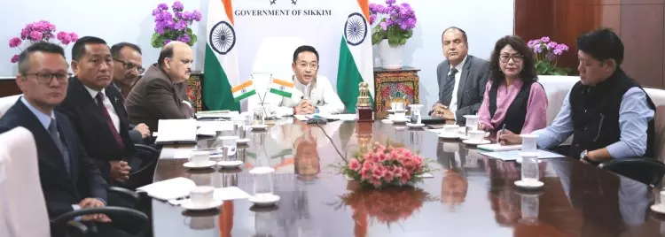 Sikkim : मुख्यमंत्री ने पूर्वोत्तर क्षेत्र विकास मंत्रालय की उच्च स्तरीय टास्क फोर्स बैठक में भाग लिया Sikkim : मुख्यमंत्री ने पूर्वोत्तर क्षेत्र विकास मंत्रालय की उच्च स्तरीय टास्क फोर्स बैठक में भाग लिया