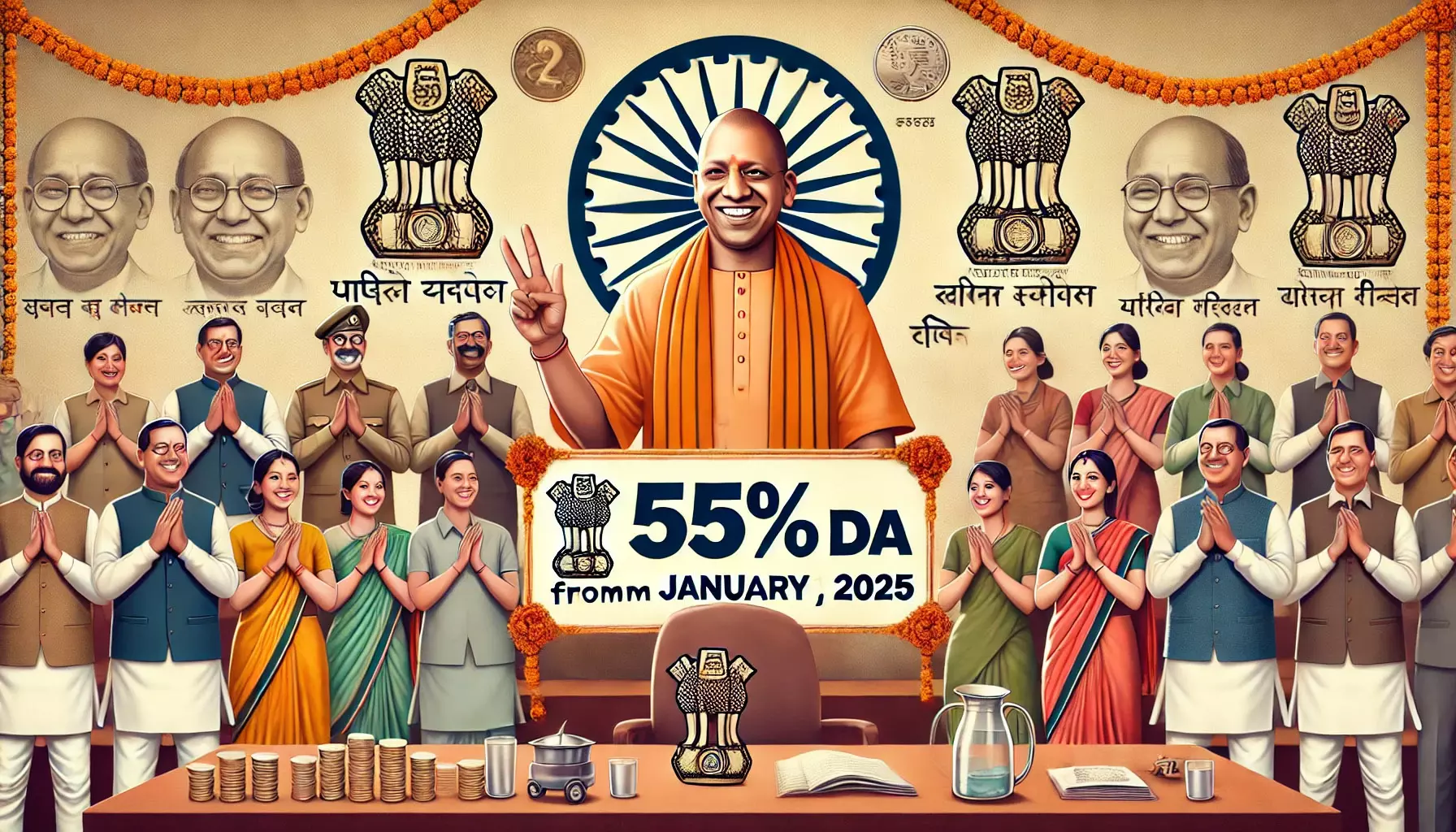 उत्तर प्रदेश सरकार ने कर्मचारियों को दी नई सौगात, महंगाई भत्ते में 2% की बढ़ोतरी उत्तर प्रदेश सरकार ने कर्मचारियों को दी नई सौगात, महंगाई भत्ते में 2% की बढ़ोतरी