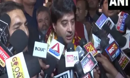 MP: ज्योतिरादित्य सिंधिया ने विपक्ष पर निशाना साधा