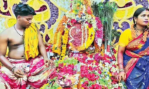 Odisha : पेद्दामथल्ली के दर्शन के लिए भक्तों की भीड़ उमड़ पड़ी