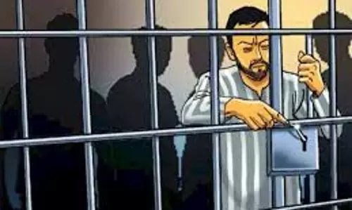 Jind: जेल की बिजली गुल होते ही भागा कैदी Jind: जेल की बिजली गुल होते ही भागा कैदी
