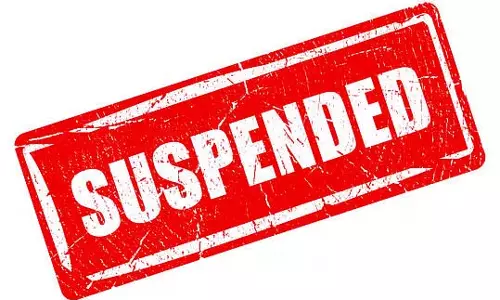 MP: उत्तर पुस्तिका मूल्यांकन में अनियमितता के कारण 2 प्रोफेसर निलंबित MP: उत्तर पुस्तिका मूल्यांकन में अनियमितता के कारण 2 प्रोफेसर निलंबित