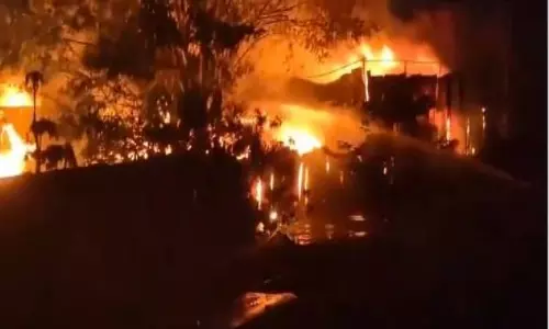 Maharashtra: पिंपरी चिंचवाड़ के मोशी रोड पर स्क्रैप गोदाम में लगी आग