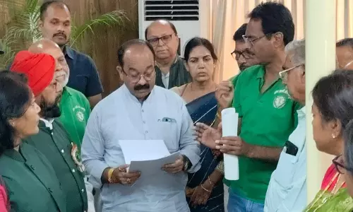गजराज बांध को बचाने ग्रीन आर्मी ने की उपमुख्यमंत्री अरुण साव से मुलाकात
