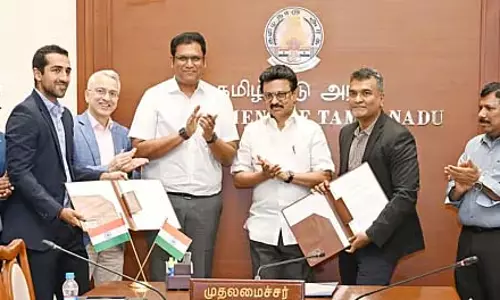 Tamil Nadu : 5,000 लोगों के लिए रोजगार सृजन हेतु 1,000 करोड़ के निवेश हेतु समझौता ज्ञापन पर हस्ताक्षर Tamil Nadu : 5,000 लोगों के लिए रोजगार सृजन हेतु 1,000 करोड़ के निवेश हेतु समझौता ज्ञापन पर हस्ताक्षर