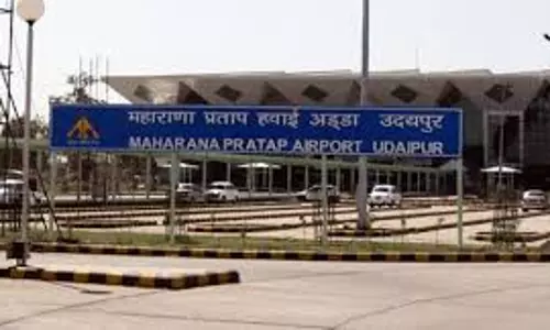 Udaipur एयरपोर्ट पर निर्माण के दौरान बड़ा हादसा, पांच मजदूर घायल