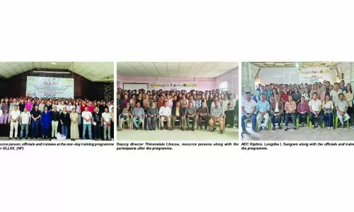 Nagaland :  शिक्षकों को उल्लास पर प्रशिक्षित किया गया पूर्ण साक्षरता हासिल करने का लक्ष्य