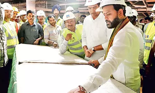 Andhra : भोगापुरम हवाई अड्डा एक साल के भीतर पूरा हो जाएगा Andhra : भोगापुरम हवाई अड्डा एक साल के भीतर पूरा हो जाएगा