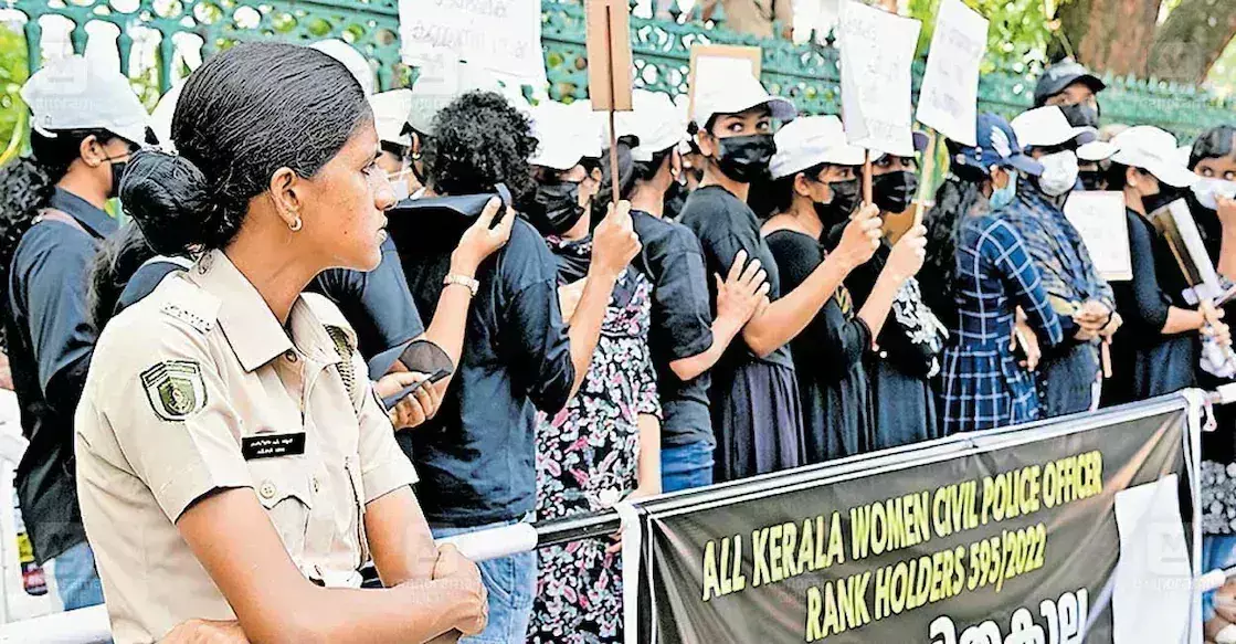 Kerala : महिला सीपीओ रैंकलिस्ट 19 अप्रैल को समाप्त होने के कारण अभ्यर्थियों का आंदोलन जारी