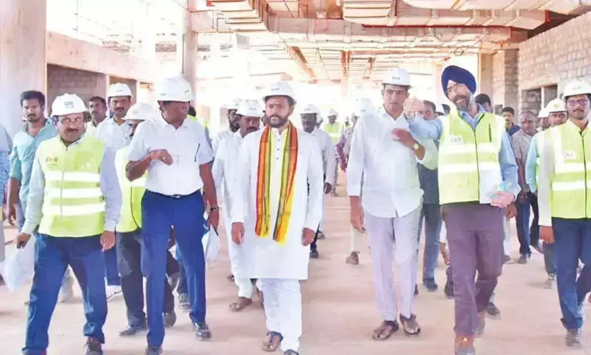 Andhra: कार्य निर्धारित समय से पहले आगे बढ़ रहा है: राम मोहन