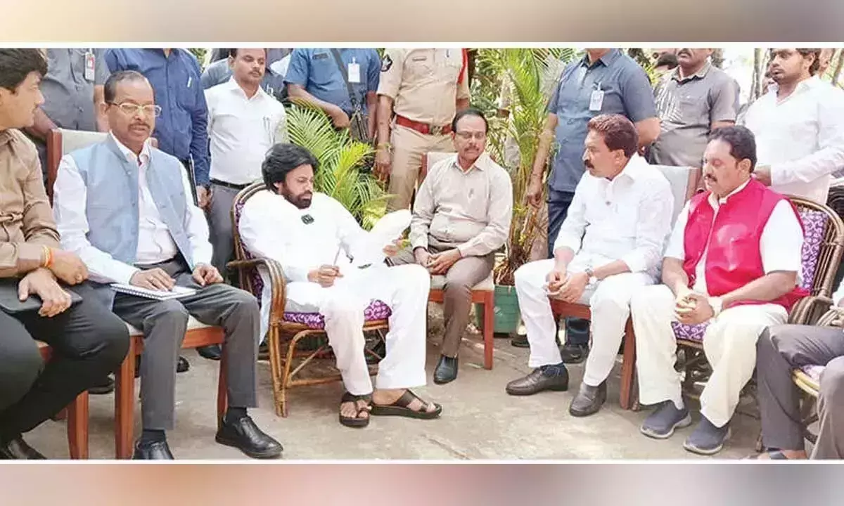 उपमुख्यमंत्री ने ग्राम पंचायतों की समस्याओं के समाधान का आश्वासन दिया