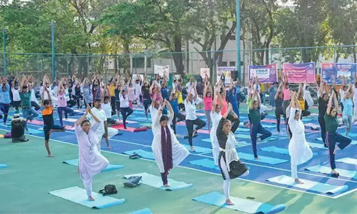 Andhra: ‘योगोत्सव’ को उत्साहपूर्ण प्रतिक्रिया मिली