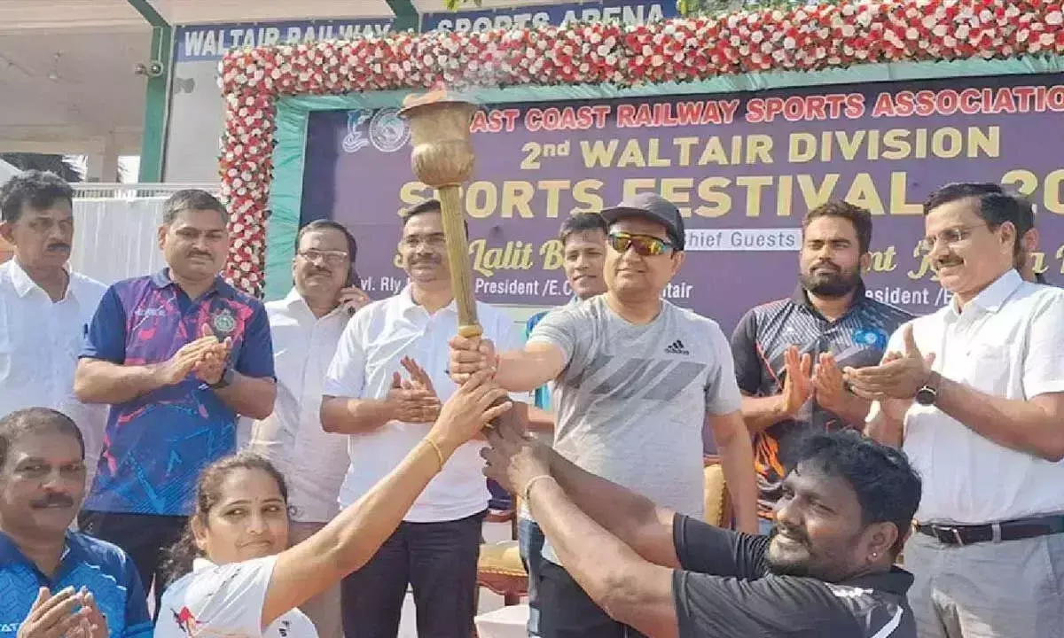 Andhra: रेलवे अंतर-विभागीय खेल मेला शुरू Andhra: रेलवे अंतर-विभागीय खेल मेला शुरू