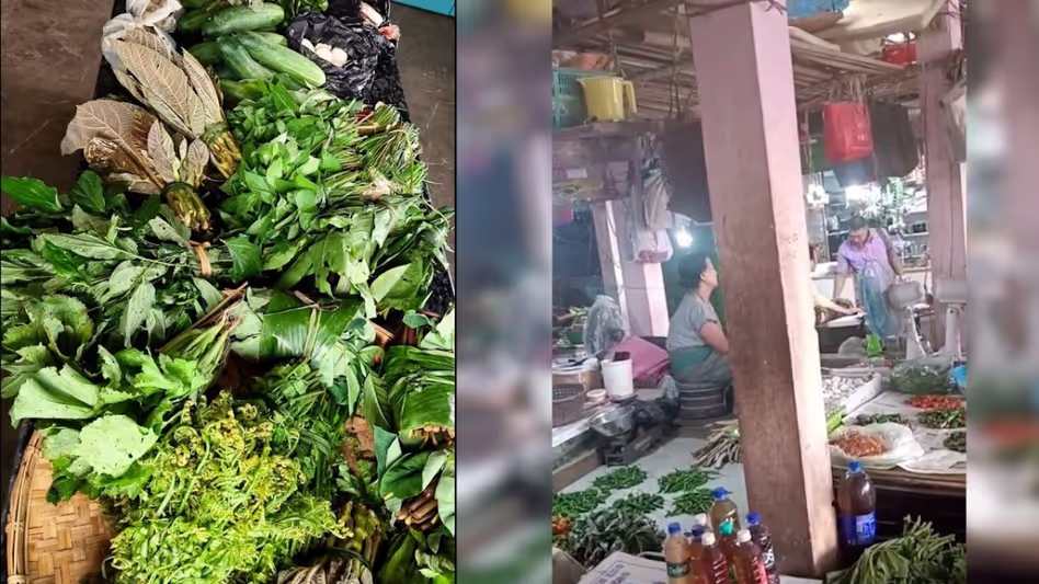 Arunachal : ईटानगर बाजार में जड़ी-बूटियों, सब्जियों की गलत तरीके से जब्ती