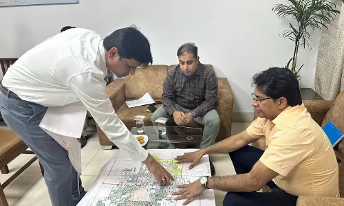 Jaipur: स्वायत्त शासन विभाग के प्रमुख शासन सचिव ने श्रीगंगानगर का दौरा
