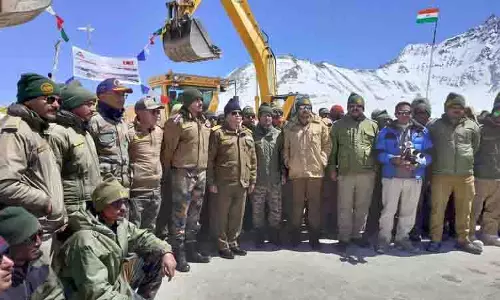Lahaul को लद्दाख से जोड़ने वाली दारचा-शिंकुला-पदुम सड़क खोली गई