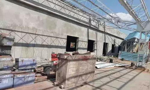 कोठागुडेम रेलवे स्टेशन का आधुनिकीकरण कार्य तेज गति से चल रहा: SCR