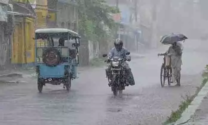 Andhra में 7 दिनों तक हल्की से मध्यम बारिश का पूर्वानुमान Andhra में 7 दिनों तक हल्की से मध्यम बारिश का पूर्वानुमान