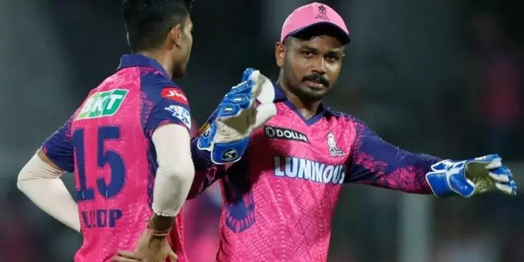 IPL 2025: आरआर के धीमे ओवर-रेट अपराध पर सैमसन पर 24 लाख रुपये का जुर्माना IPL 2025: आरआर के धीमे ओवर-रेट अपराध पर सैमसन पर 24 लाख रुपये का जुर्माना