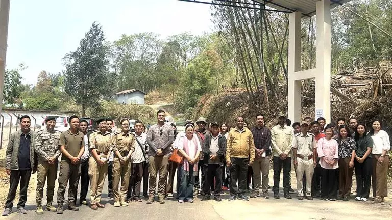 Nagaland : वोखा गांव के नए गेट का उद्घाटन Nagaland : वोखा गांव के नए गेट का उद्घाटन