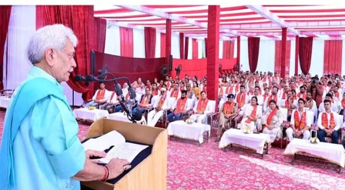 LG नवकार महामंत्र दिवस समारोह में शामिल हुए LG नवकार महामंत्र दिवस समारोह में शामिल हुए