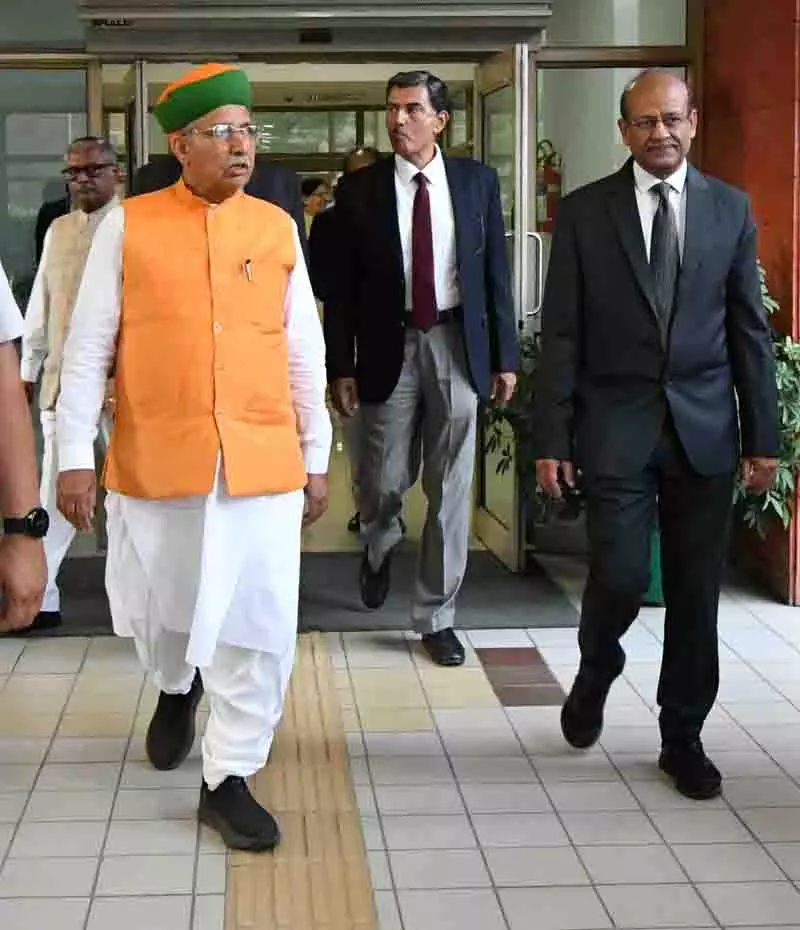 Chandigarh: न्यायिक अधिकारियों से मेघवाल ने कहा, सिर्फ फैसले नहीं, बल्कि न्याय भी दें Chandigarh: न्यायिक अधिकारियों से मेघवाल ने कहा, सिर्फ फैसले नहीं, बल्कि न्याय भी दें