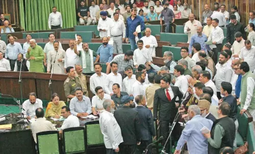 बजट सत्र असहमतिपूर्ण ढंग से समाप्त हुआ बजट सत्र असहमतिपूर्ण ढंग से समाप्त हुआ