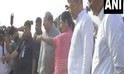 Delhi CM, एलजी सक्सेना, मंत्री प्रवेश वर्मा ने बारापुला, वजीराबाद नाले का निरीक्षण किया