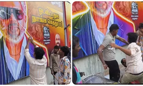 दर्शकों को पसंद आई अजित कुमार की ‘गुड बैड अग्ली’, सिनेमाघरों के बाहर दिखा उत्साह दर्शकों को पसंद आई अजित कुमार की ‘गुड बैड अग्ली’, सिनेमाघरों के बाहर दिखा उत्साह