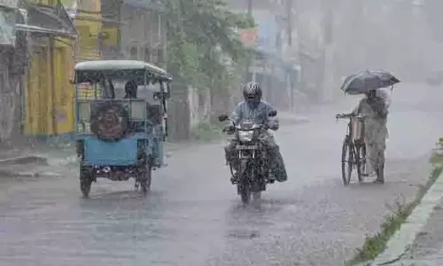 Andhra में 7 दिनों तक हल्की से मध्यम बारिश का पूर्वानुमान Andhra में 7 दिनों तक हल्की से मध्यम बारिश का पूर्वानुमान