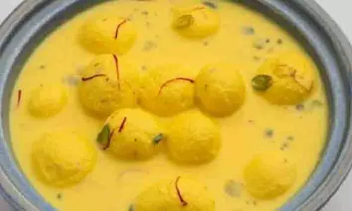 Rasmalai:  फटे हुए दूध से बनाये  स्वादिष्ट रसमलाई
