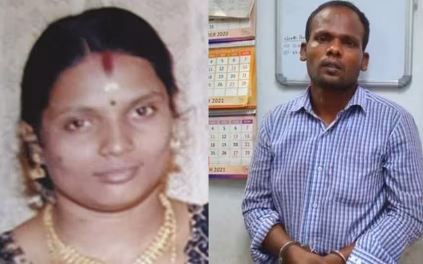Kerala : साढ़े चार सौ किलो की चेन के लिए हत्या विनीता हत्याकांड में आरोपी राजेंद्रन दोषी करार Kerala : साढ़े चार सौ किलो की चेन के लिए हत्या विनीता हत्याकांड में आरोपी राजेंद्रन दोषी करार