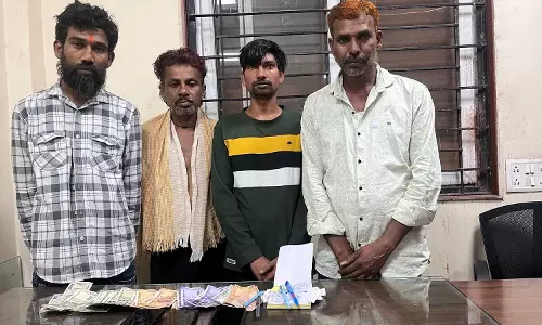 रायपुर के गांधी नगर में 4 सटोरिए गिरफ्तार