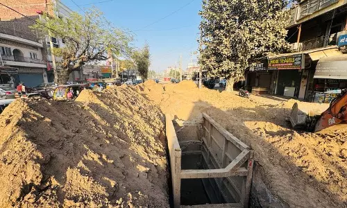 Haryana :  वर्षा जल परियोजना से कारोबार प्रभावित, सिरसा निवासी परेशान