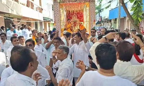 Kerala: पुडुचेरी के जैन मंदिर में रथ उत्सव