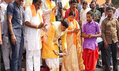 मुख्यमंत्री मोहन यादव ने Dhar में नर्मदा और जागीरदार मंदिर में पूजा-अर्चना की